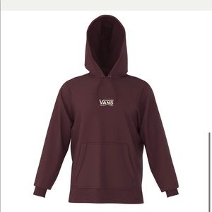 Vans burgundy Sideshield pullover hoodie/sweater